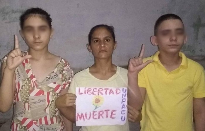 Amenazan con retirar la custodia de sus hijos a la familia opositora de Holguín