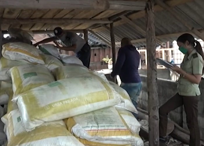 PNR confisca grandes cantidades de fertilizante a campesino en Ciego de Ávila