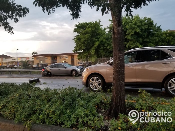 Accidente de tránsito en Hialeah