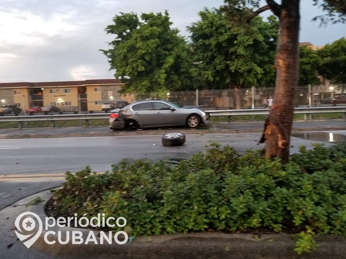 Accidente de tránsito en Hialeah