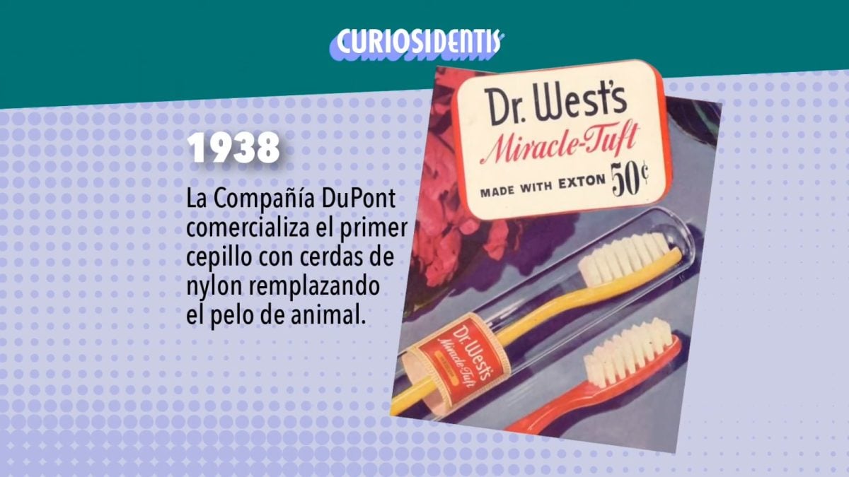 Cepillos de diente en 1938