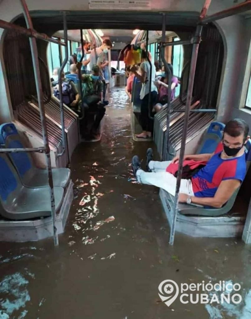 Constantes lluvias sobre La Habana provocan inundaciones