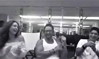 Ricardo Arjona y sus hijos
