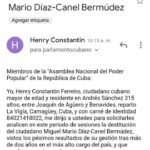 Periodista cubano solicita a la Asamblea Nacional analizar la destitución de Díaz-Canel
