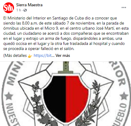 Asesinan con arma de fuego a una madre y su hija en Santiago de Cuba