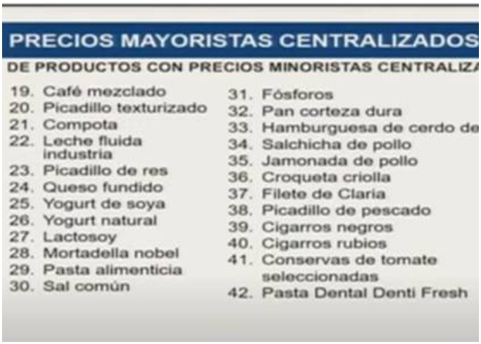 Cuba centraliza el precio de 42 productos ante la unificación monetaria