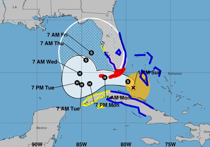 Emiten estado de emergencia para 8 condados del sur de Florida por la tormenta Eta