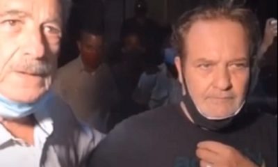 Jorge Perugorría y Fernando Pérez asisten a la protesta frente al Ministerio de Cultura de Cuba