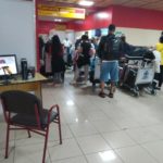 Aeropuerto de La Habana varias horas de espera y falta de distanciamiento social