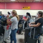 Aeropuerto de La Habana varias horas de espera y falta de distanciamiento social