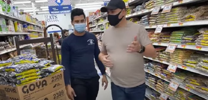 Andy Vázquez da un tour por el supermercado Presidente ¡Así hace sus compras en Miami!