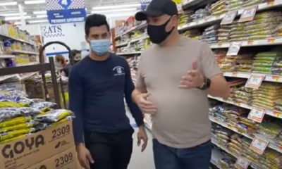 Andy Vázquez da un tour por el supermercado Presidente ¡Así hace sus compras en Miami!