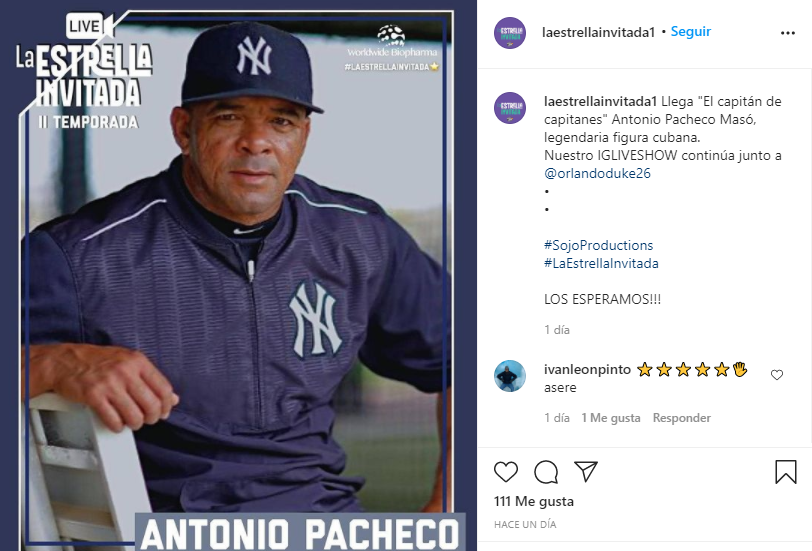 Antonio Pacheco revela los detalles de su exclusión en el pasado Juego de Estrellas