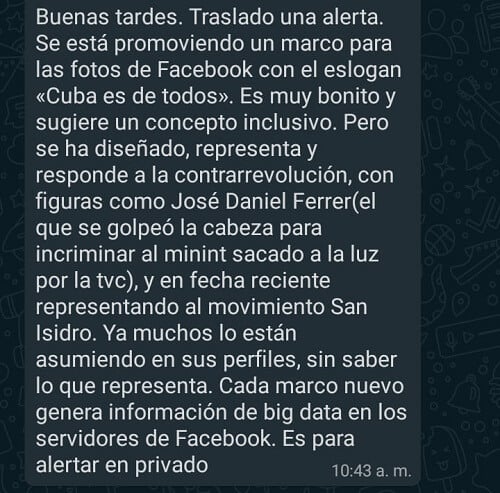 Estudiantes universitarios cubanos reciben la amenaza de ser “analizados” si apoyan al Movimiento San Isidro en redes sociales