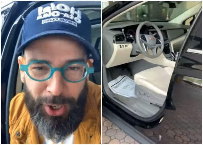 Otaola revela imágenes inéditas de su lujoso auto
