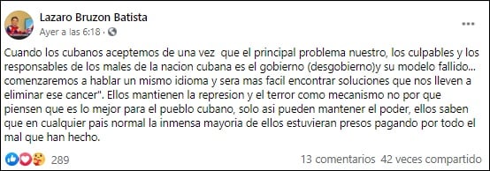 El ajedrecista cubano Lázaro Bruzón arremete contra el Gobierno y su fallido sistema