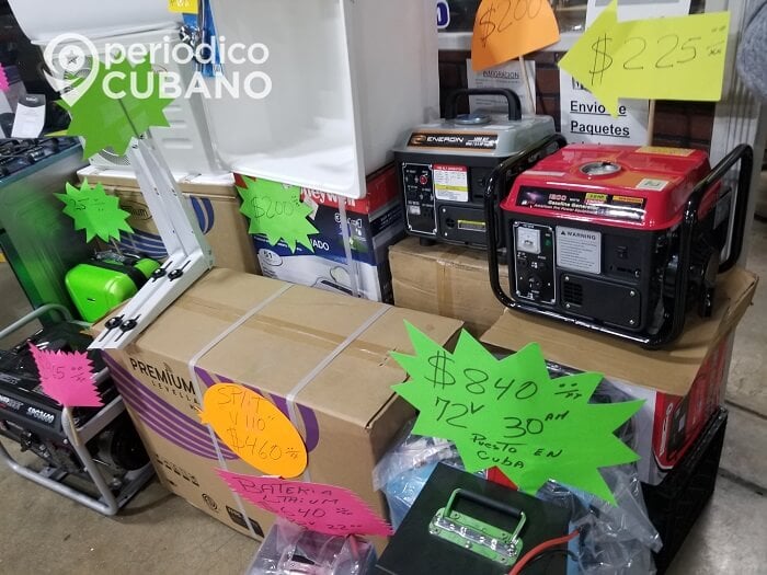 Generadores eléctricos a la venta para enfrentar a los apagones en Cuba