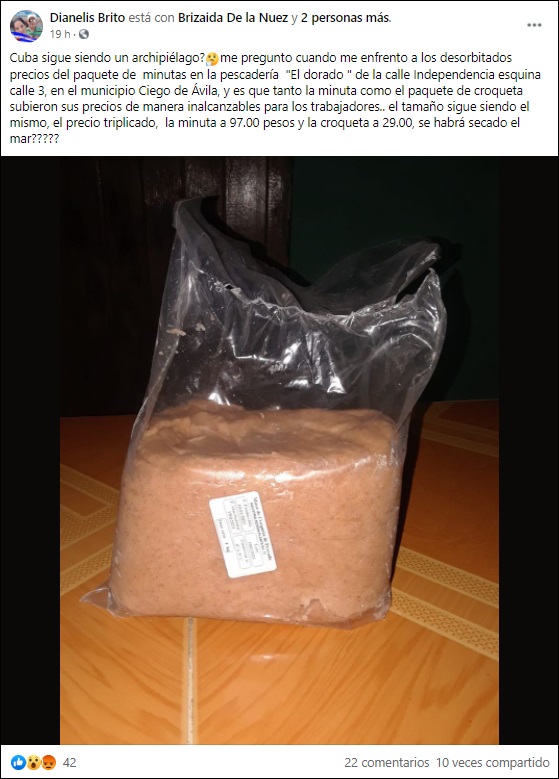 Cubanos denuncian los precios abusivos del pescado en Ciego de Ávila