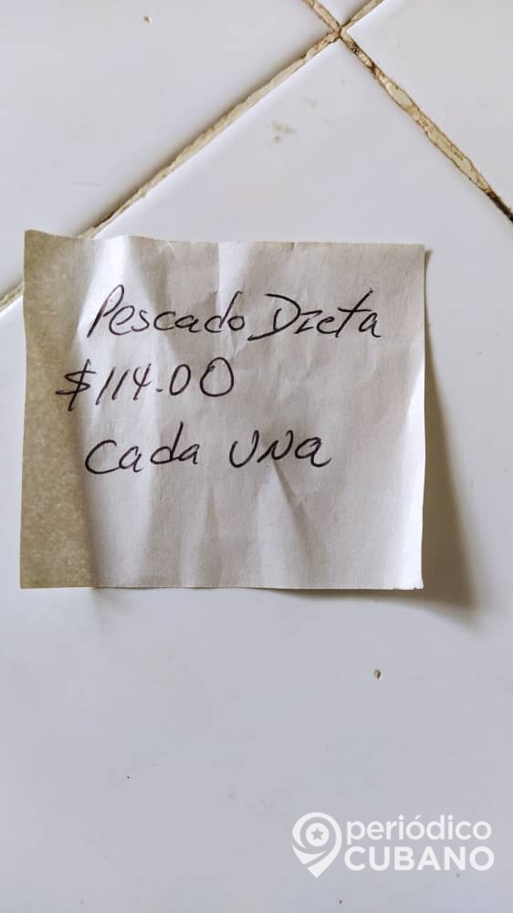 El precio del pescado de las dietas médicas en Cuba se eleva a 114 CUP