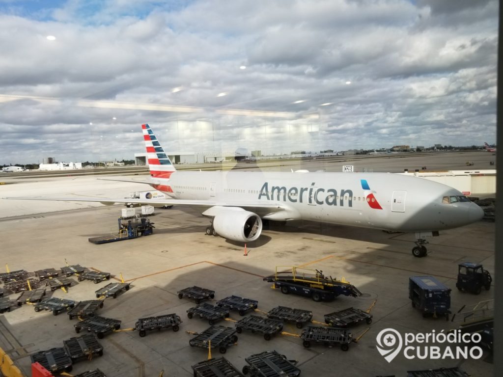 American Airlines mantiene vuelos a Cuba en marzo