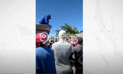 Protesta en Caibarien