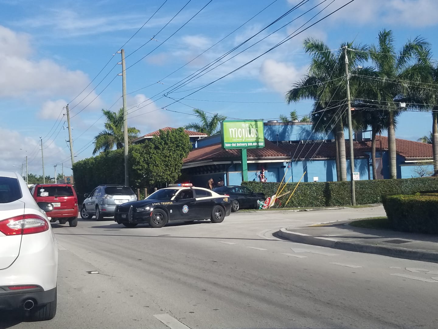 accidente en bar mojitos calle 8 miami