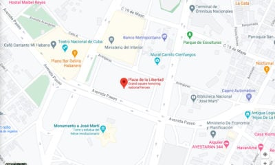 Google cambia nombre de Plaza de la Revolución por Plaza de la Libertad