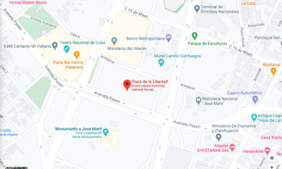 Google cambia nombre de Plaza de la Revolución por Plaza de la Libertad