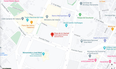 Google cambia nombre de Plaza de la Revolución por Plaza de la Libertad