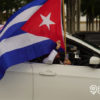 Bandera cubana en Miami