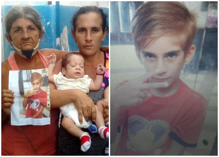 Amenazan con cárcel a familia de niño desaparecido en La Habana por pedir ayuda en redes