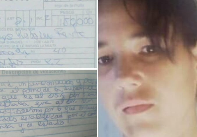 Cuentapropista multada con 1.500 pesos porque su pomo de hipoclorito no tenía fecha