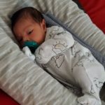 El hijo del Chacal y Anisleidys Valdés en sus primeros días de nacido