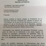 Rechazan la petición de revocación del ministro de Cultura Alpidio Alonso