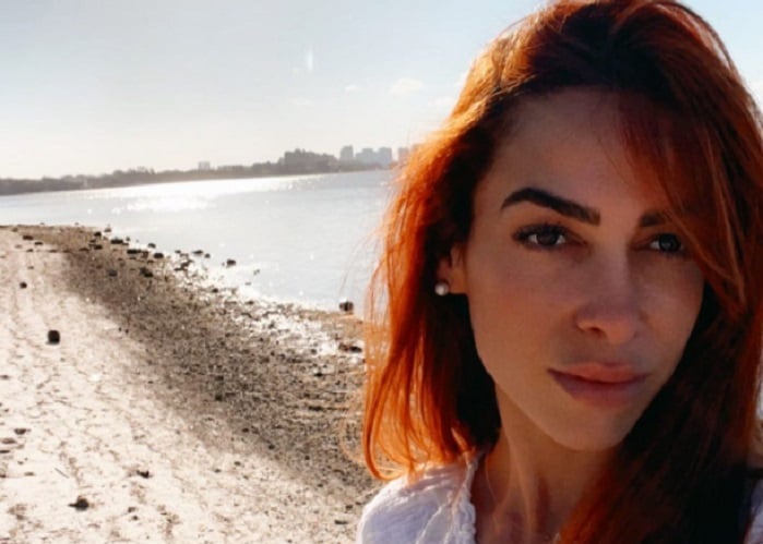 Zajaris Fernández in an interview with the journalist Carlos Armando Cabrera