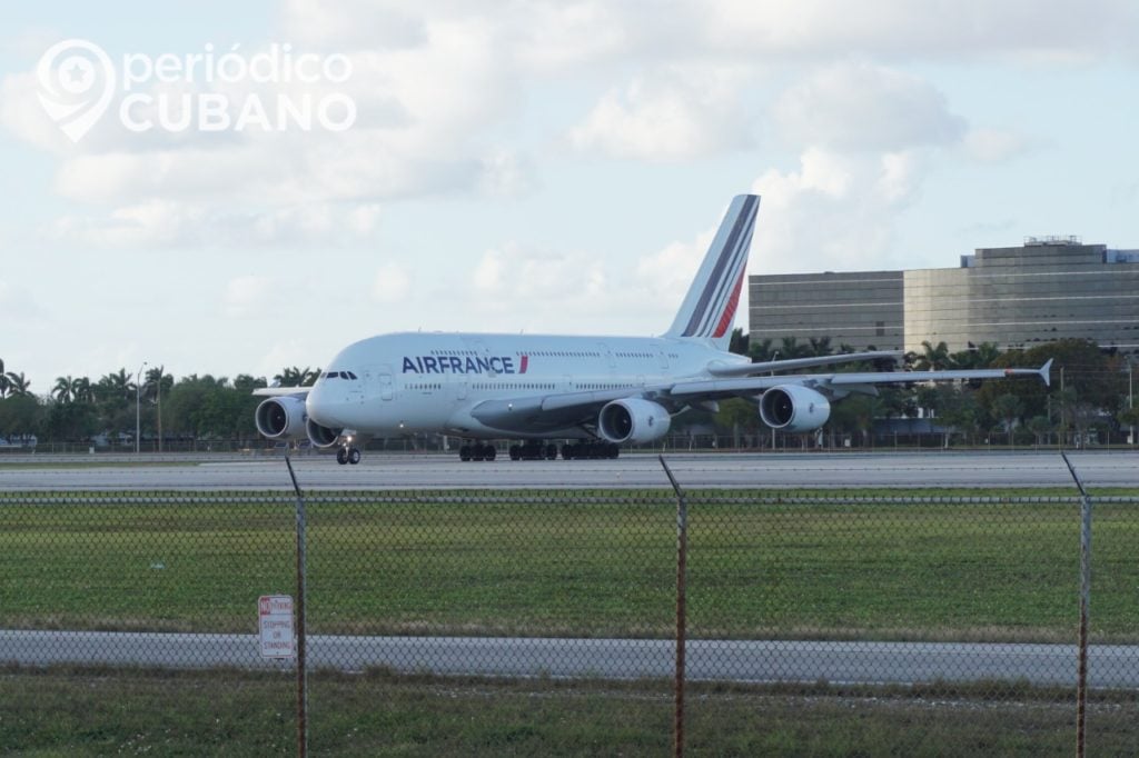 Avión de Air France en vuelo a Cuba sufre una emergencia médica