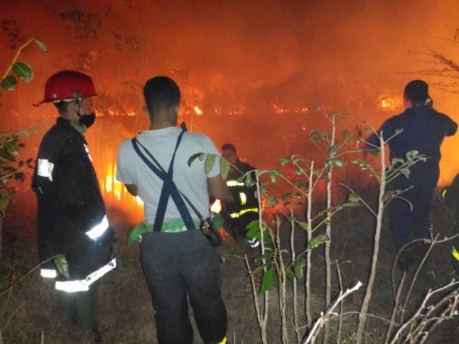Incendio Matanzas