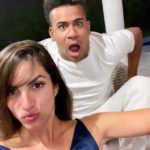 Randy Malcom se divierte con su pareja Annaby Pozo