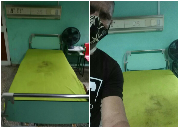 “Sangre podrida” en los colchones de un hospital en Holguín
