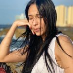 Yuliet Cruz y sus fotos en el malecón de La Habana