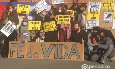 Cubanos en Barcelona exigen fe de vida a favor de Otero Alcántara