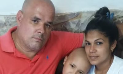 Piden ayuda para un niño cubano con cáncer en los huesos
