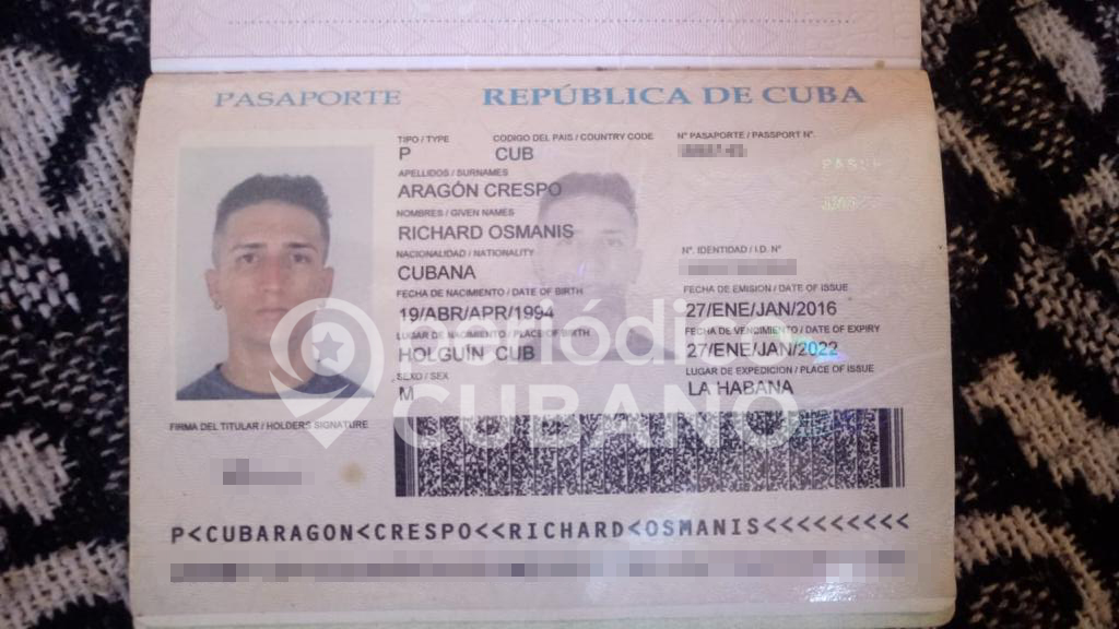 Richard Osmanis Aragon Crespo cubano secuestrado