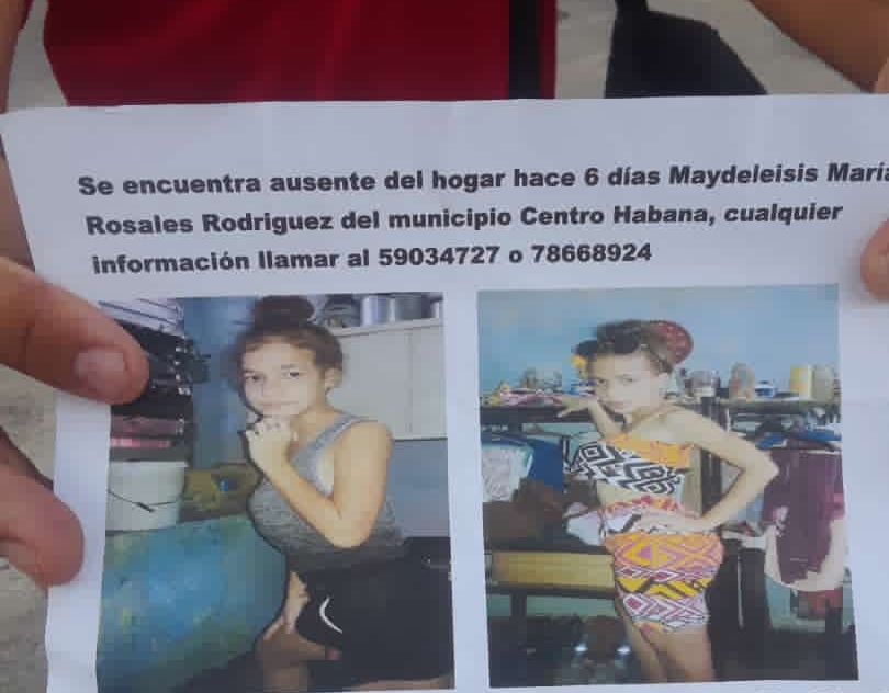 Familia de adolescente desaparecida desde mayo en La Habana se encuentra desesperada