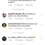 Comentarios en video de Britney Spears. (Instagram).