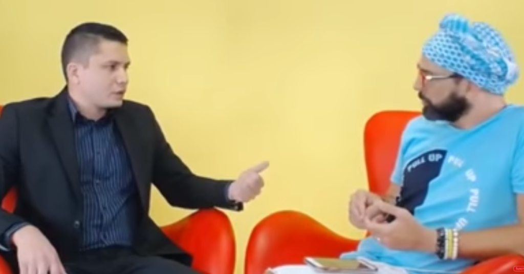 Eliecer Ávila asistió en el pasado al programa de Otaola. (Foto: Captura de YouTube-Cubanos por el mundo)