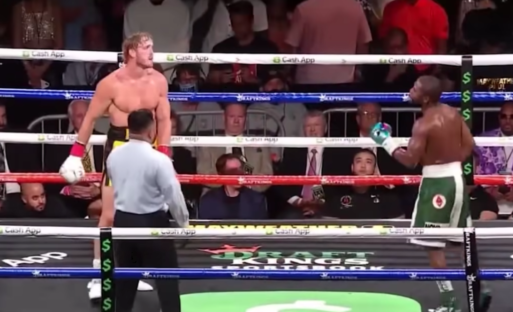 Floyd Mayweather gana millones de dólares por su pelea de exhibición contra Logan Paul
