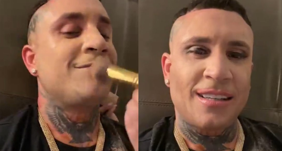 Osmani Garcia maltratado por su novia