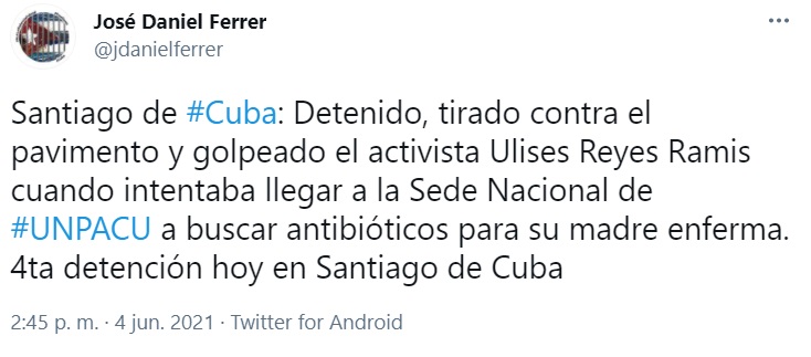 “Tirado contra el pavimento y golpeado”: denuncian arresto violento contra miembro de la Unpacu