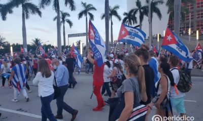 Alcande Miami marcha por libertad Cuba, Venezuela y Nicaragua